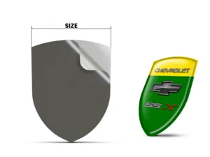 Chevrolet Adesivi Parabrezza su Misura Tuning Pregiati Competenti
